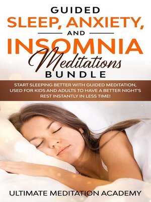 cover image of Guided Sleep, Anxiety, and Insomnia Meditations